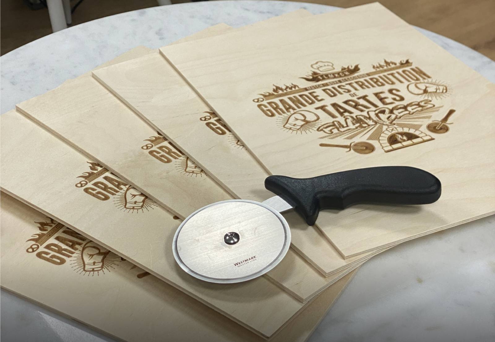 Atelier de gravure laser à Haguenau dans le Bas-Rhin